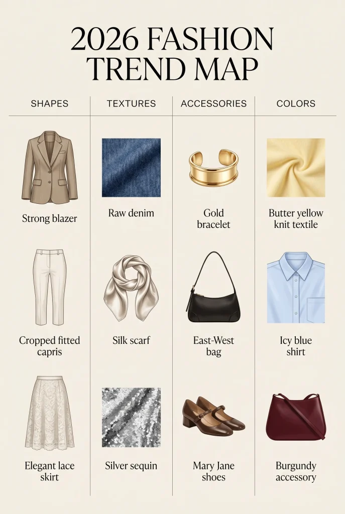 Quick 2026 Fashion Trend Map
