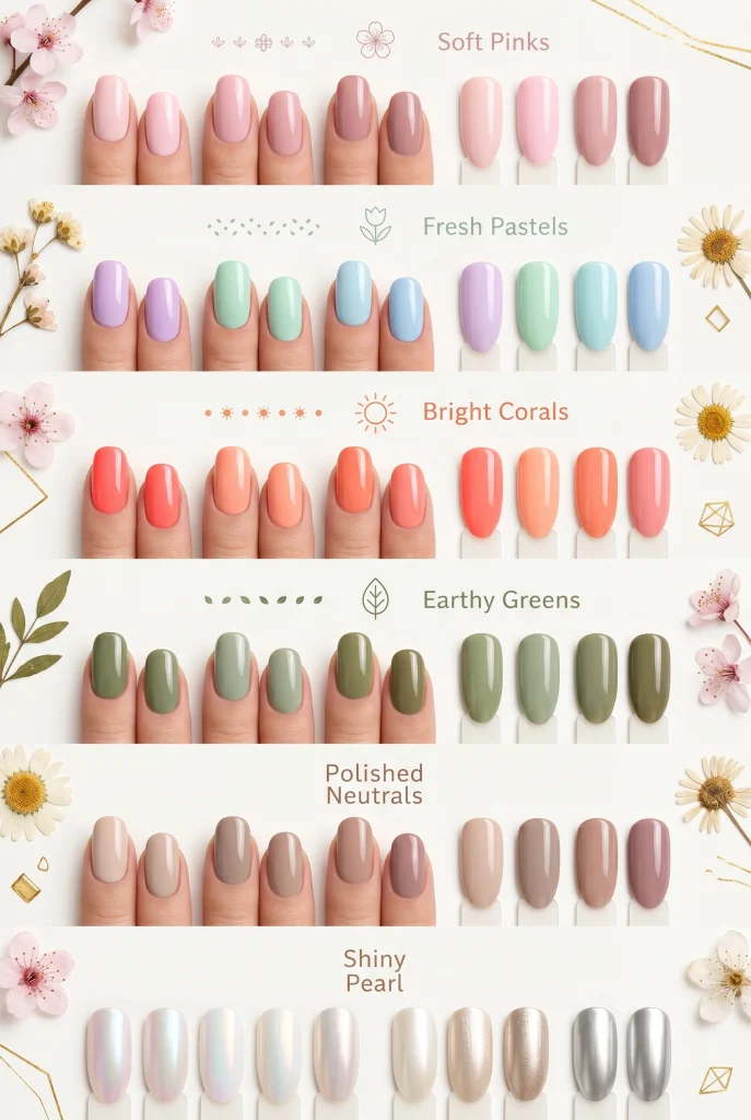 Quick Guide Best Spring Nail Colors by Mood