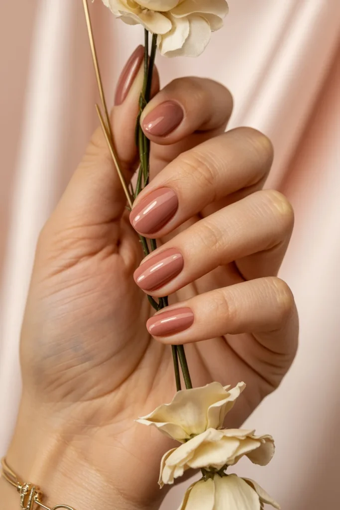 31 Neutral Nail Ideas That Look Chic, Timeless, and Never Boring 15 Rose Nude Nails