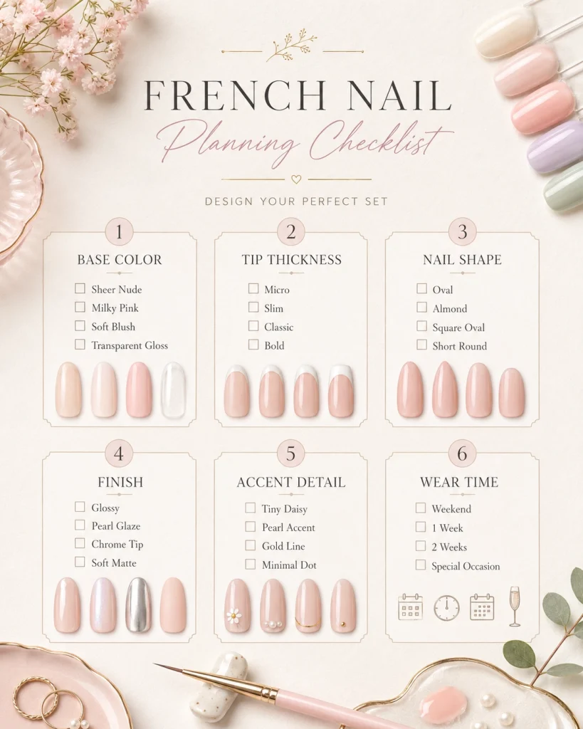 Salon Checklist Before You Save Your Next French Tip Photo