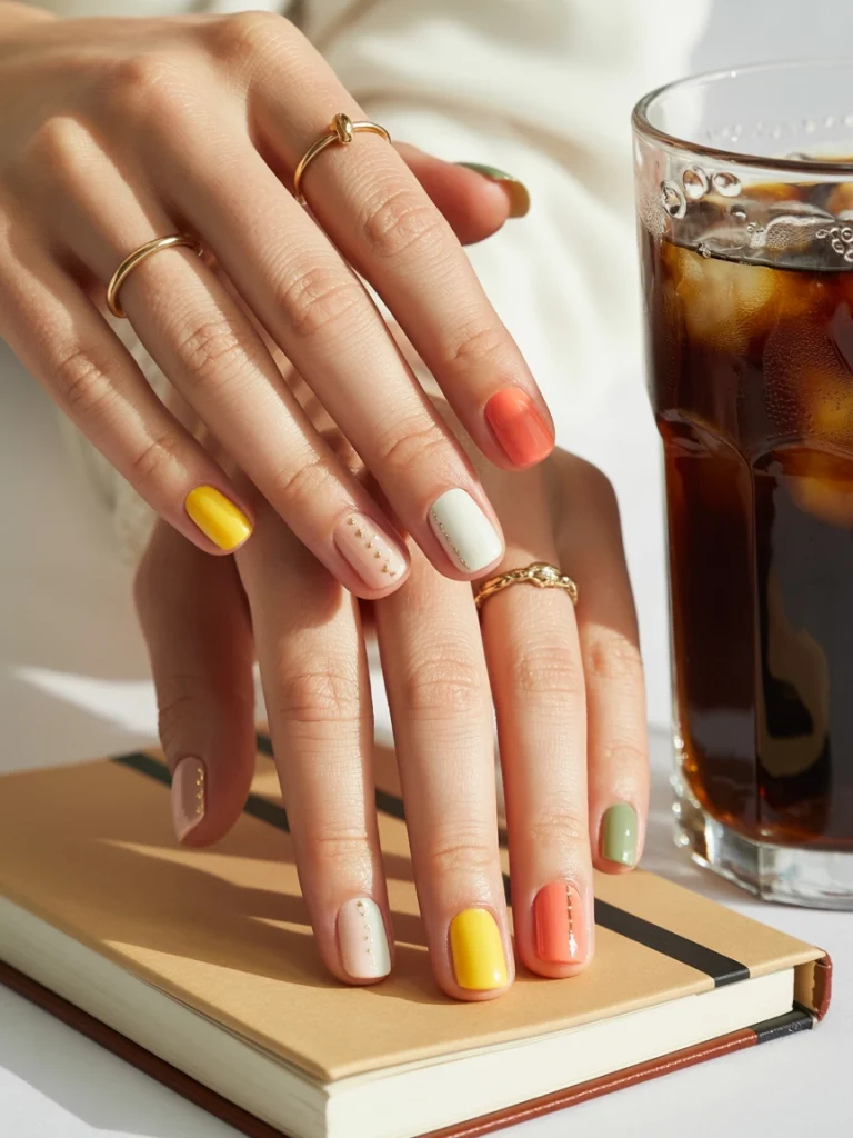 31 August Nail Ideas to Close Out Summer in Total Style 45 Short August Nail Ideas That Still Look Styled