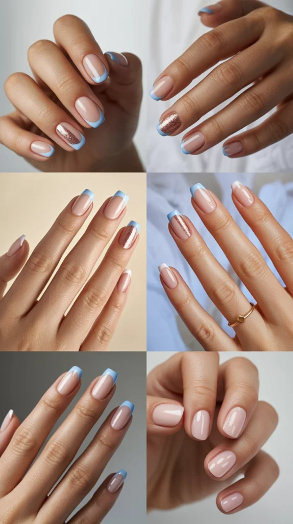 Simple Winter Nail Trends for Short Nails