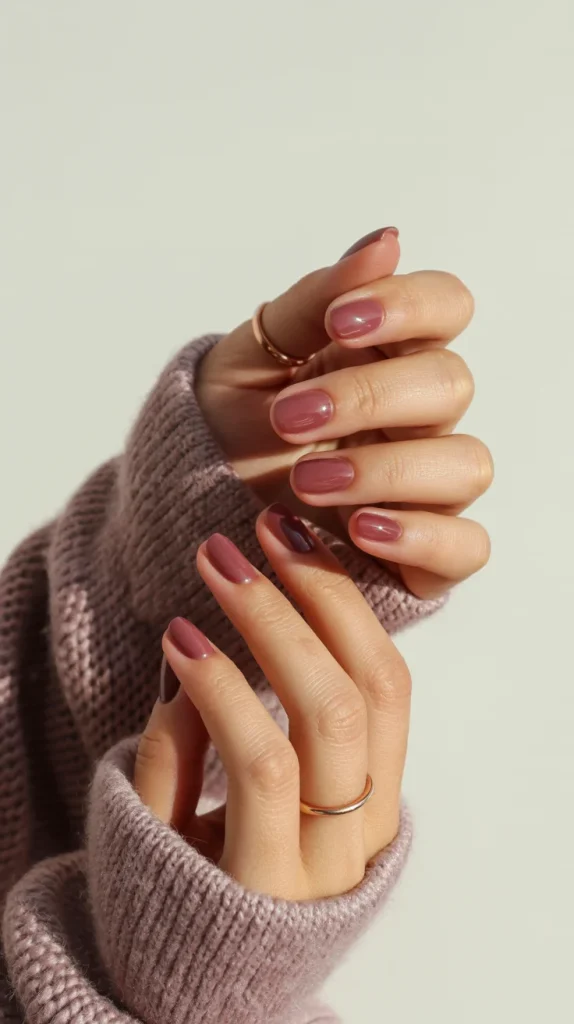 31 Trendy Nail Colors for 2027 That Look Expensive in Every Season 21 Soft Berry Mauve