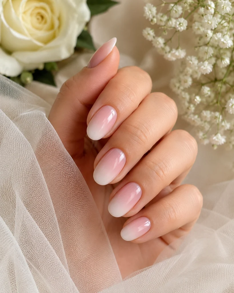 Soft Ombre French Tips