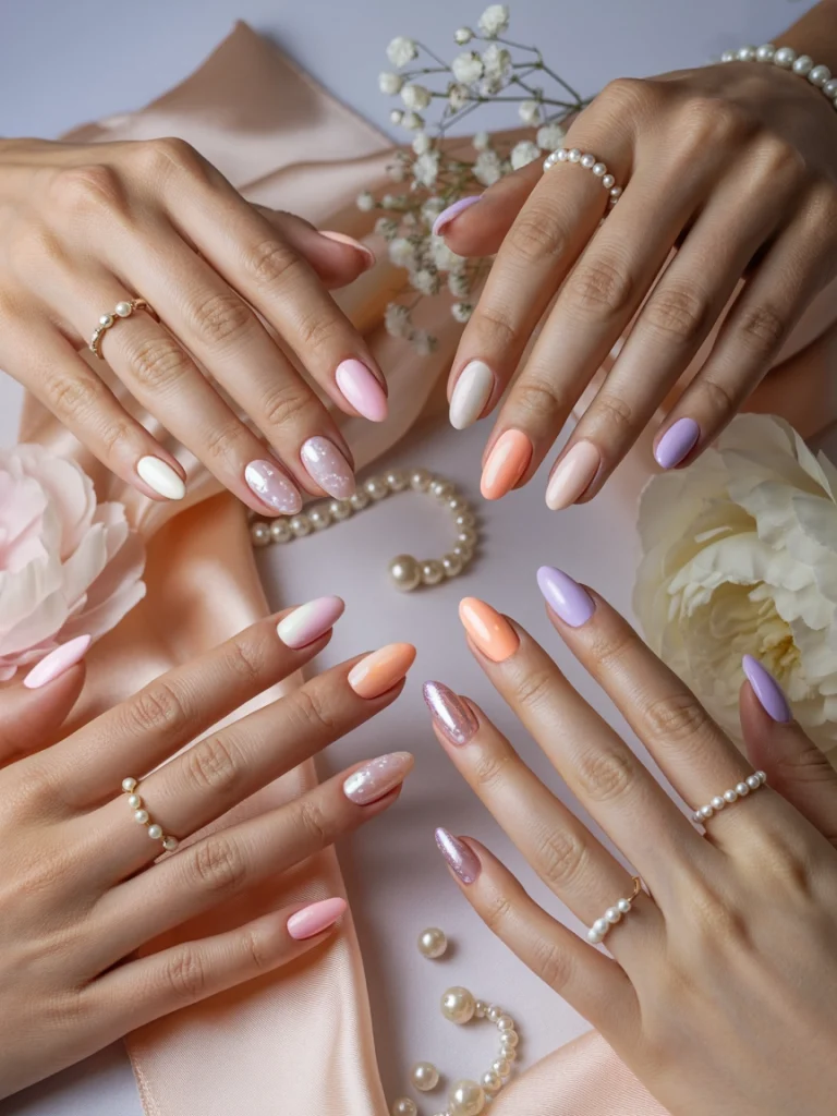 31 August Nail Ideas to Close Out Summer in Total Style 14 Soft and Dreamy August Nail Ideas
