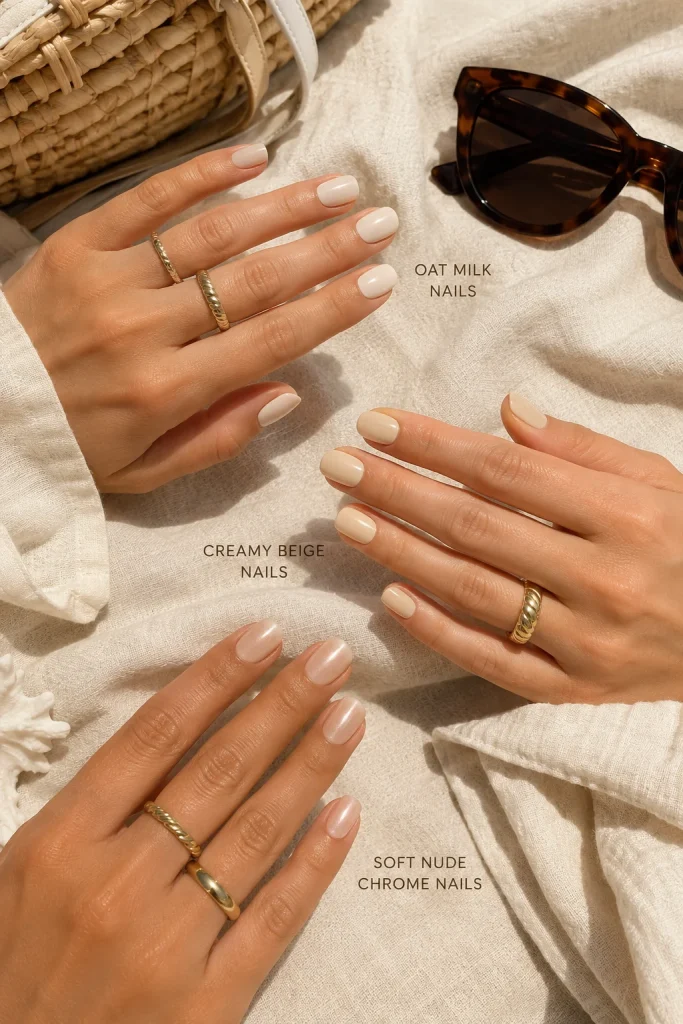 Summer Old Money Nails