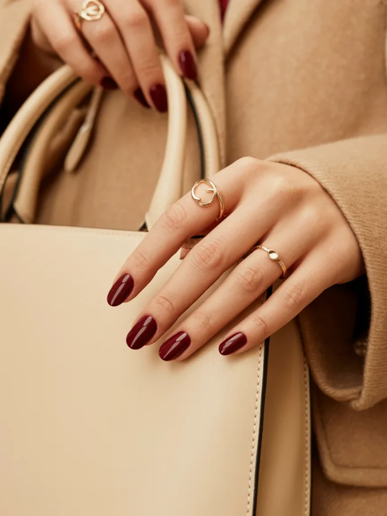 Why Burgundy Nails Always Look So Good