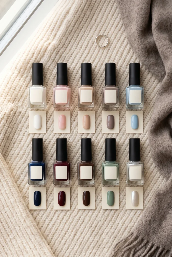 Why Simple Winter Nails Work So Well clean